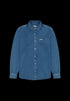 Wrangler Men's 1 Pocket Shirt In Dark Stone